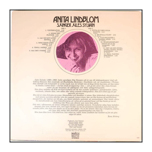 Anita Lindblom: Sjunger Jules Sylvain