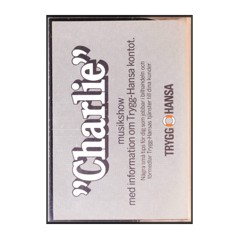 Charlie Musikshow Med Information Om Trygg-Hansa Kontot