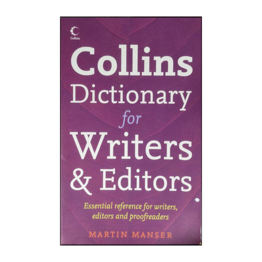 Martin Manser: Collins Dictionary For Writers & Editors
