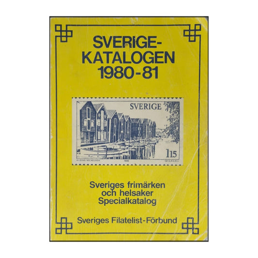 Sverige-Katalogen 1980-1981: Sveriges Frimärken Och Helsaker Specialkatalog