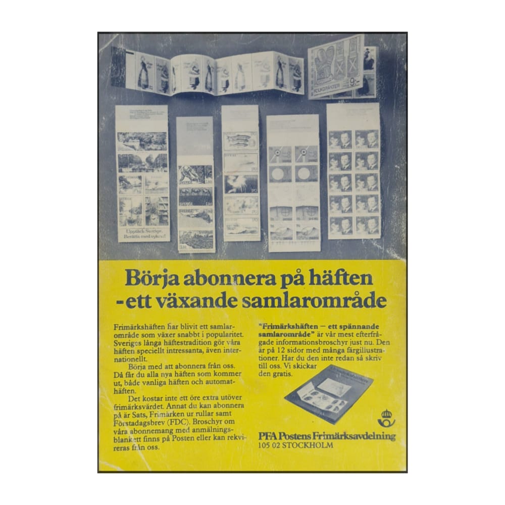 Sverige-Katalogen 1980-1981: Sveriges Frimärken Och Helsaker Specialkatalog