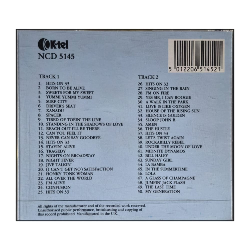 Hooked On Hits: 50 Non-Stop Pop Hits