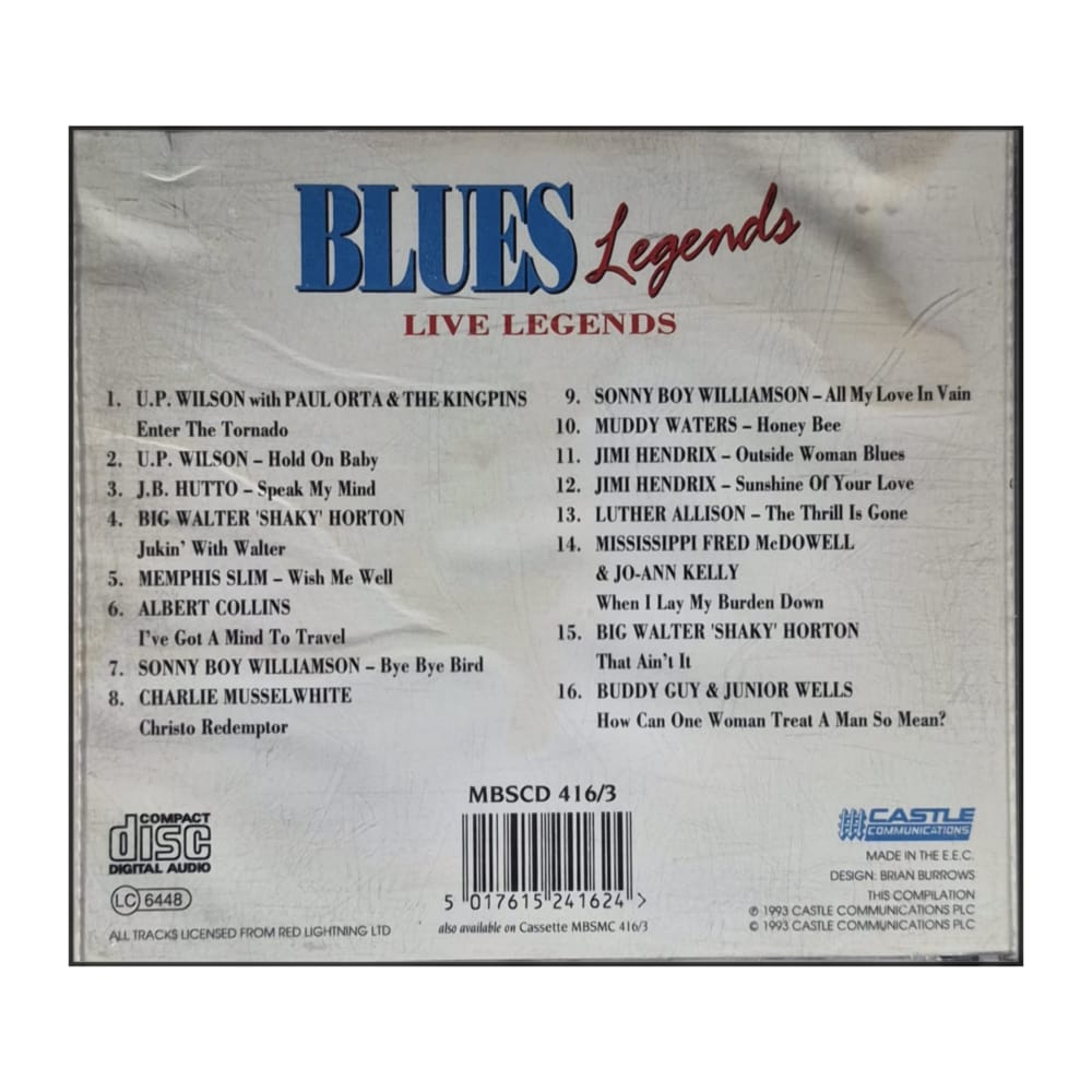 Live Legends: Blues Legends