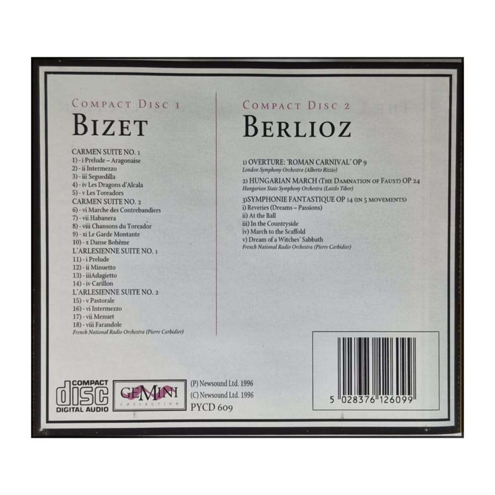 Georges Bizet & Hector Berlioz