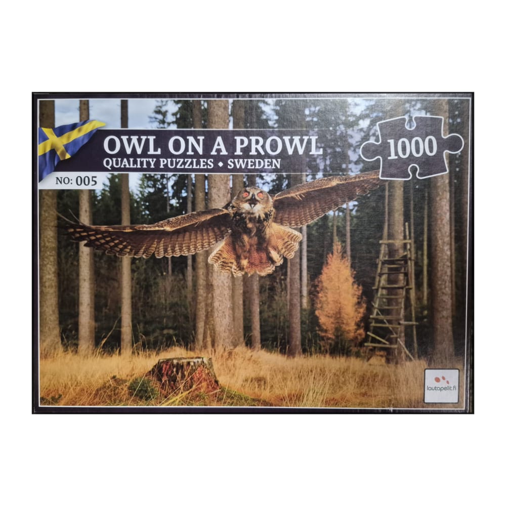 Quality Puzzles 1000Pcs Nr 005 Owl On A Prowl  670Mm X 470Mm