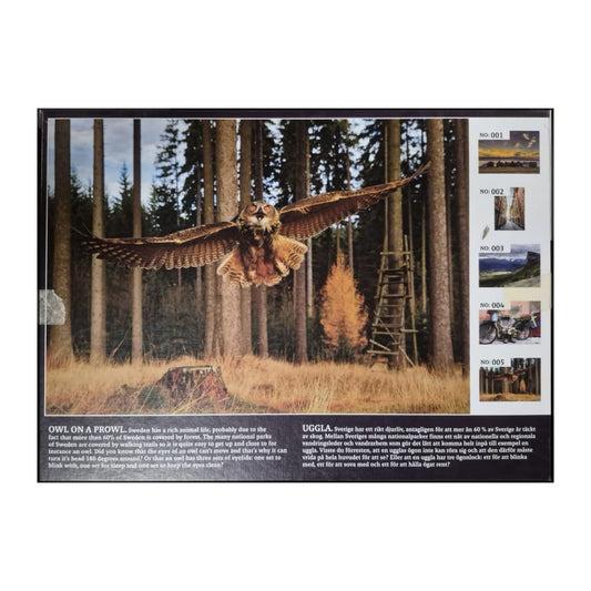 Quality Puzzles 1000Pcs Nr 005 Owl On A Prowl  670Mm X 470Mm