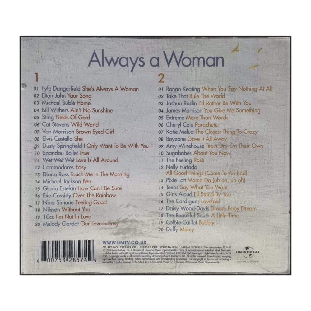 Always A Woman: A Collection Of Beautiful Songs