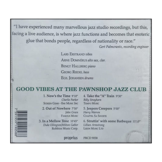Arne Domnérus' Group: Good Vibes Jazz At The Pawnshop 3