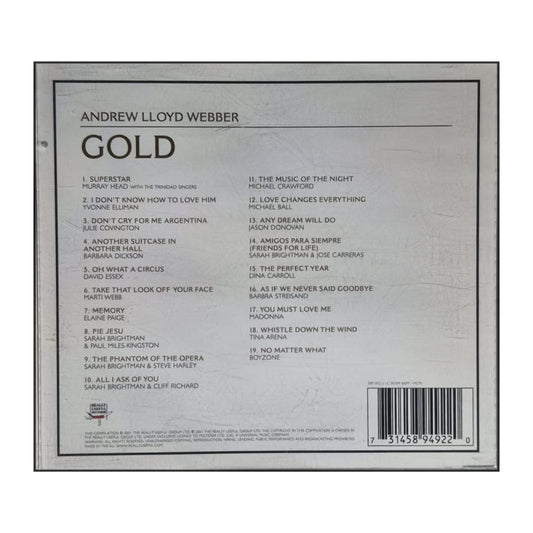 Andrew Lloyd Webber: Gold: The Definitive Hit Singles Collection