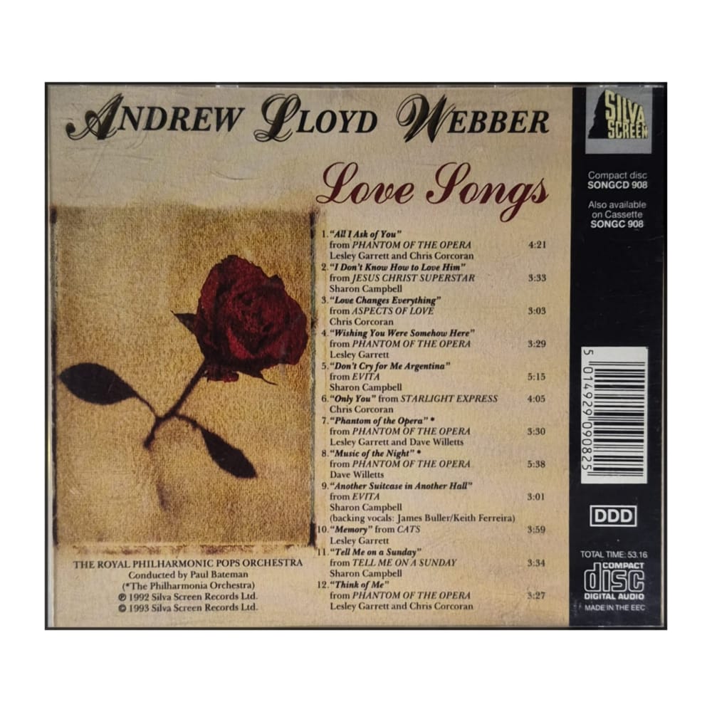 Andrew Lloyd Webber: Love Songs