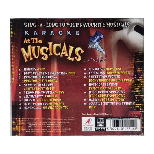Karaoke At The Musicals
