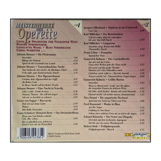 Meisterwerke Der Operette