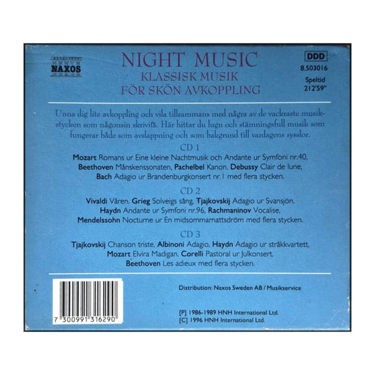 Naxos: Night Music: Klassisk Musik För Skön Avkoppling