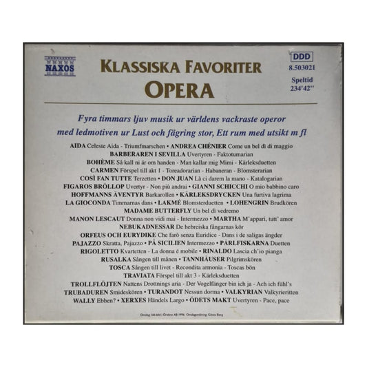 Naxos: Klassiske Favoritter Opera