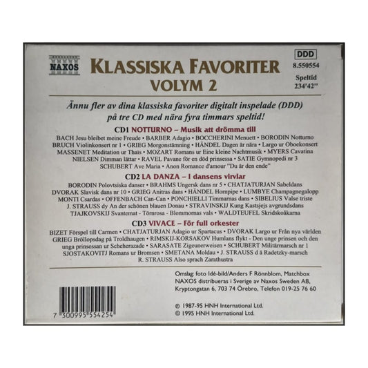Naxos: Klassiska Favoriter V2