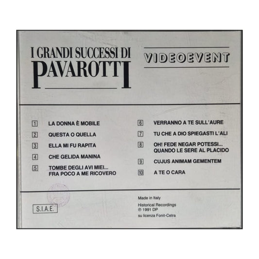 Luciano Pavarotti: I Grandi Successi Di Pavarotti