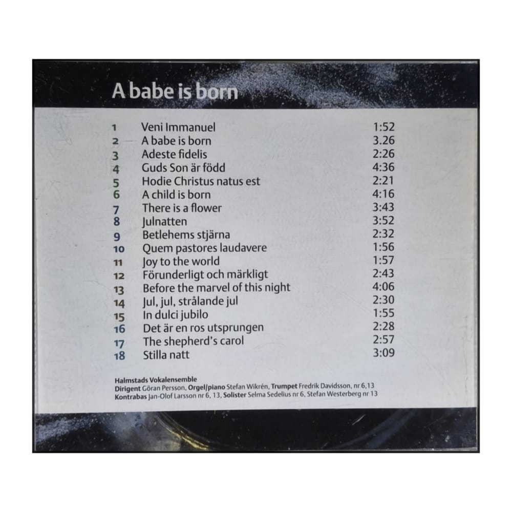 Halmstads Vokalensemble: A Babe Is Born