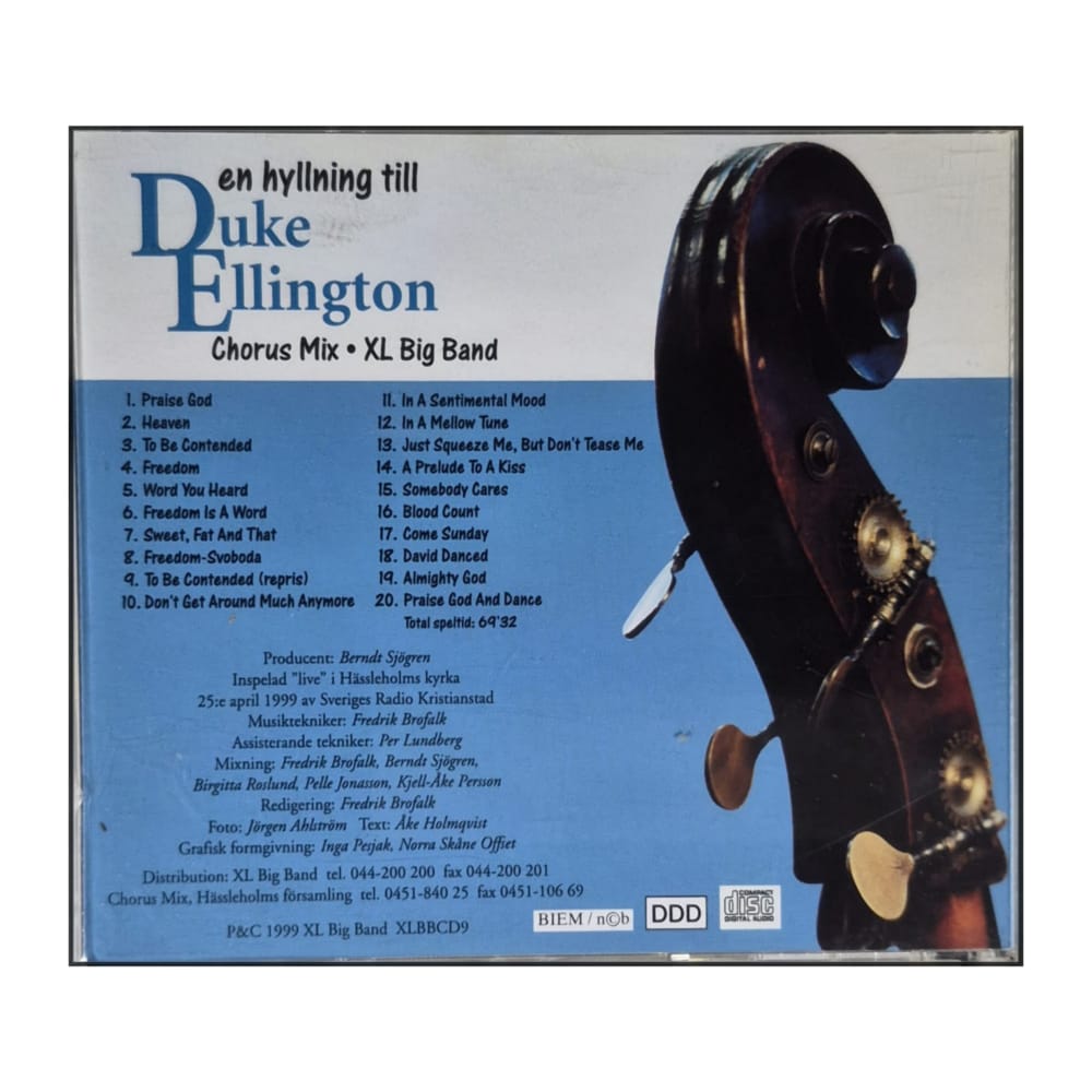 Chorus Mix Hässleholm & Xl Big Band: En Hyllning Till Duke Ellington