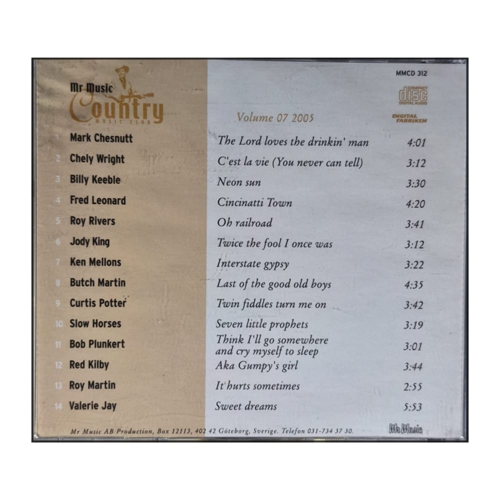 Mr Music Country 2005-07