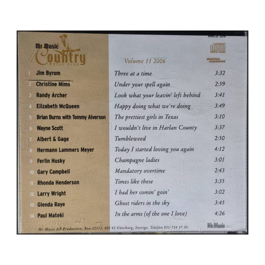 Mr Music Country 2006-11
