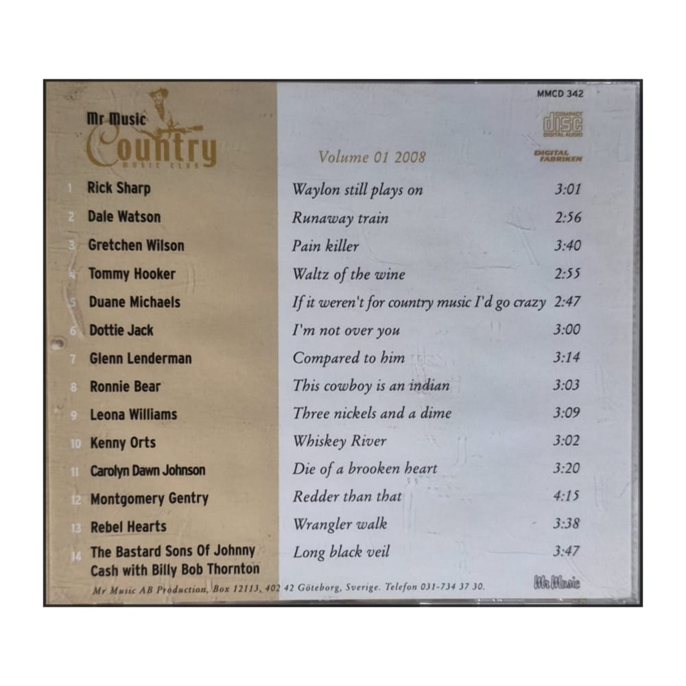 Mr Music Country 2008-01