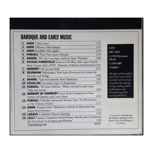 Bbc Music Magazine: Baroque And Early Music