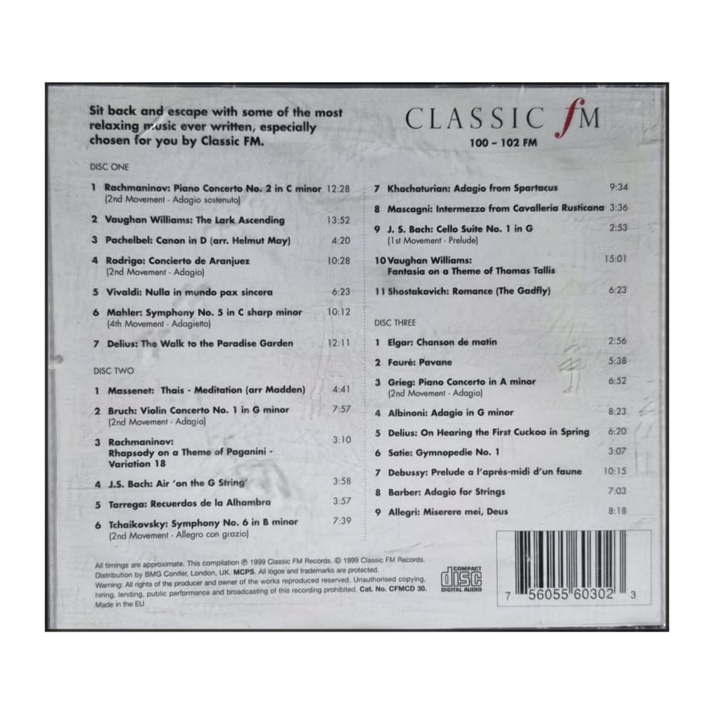 Classic Fm: Relax