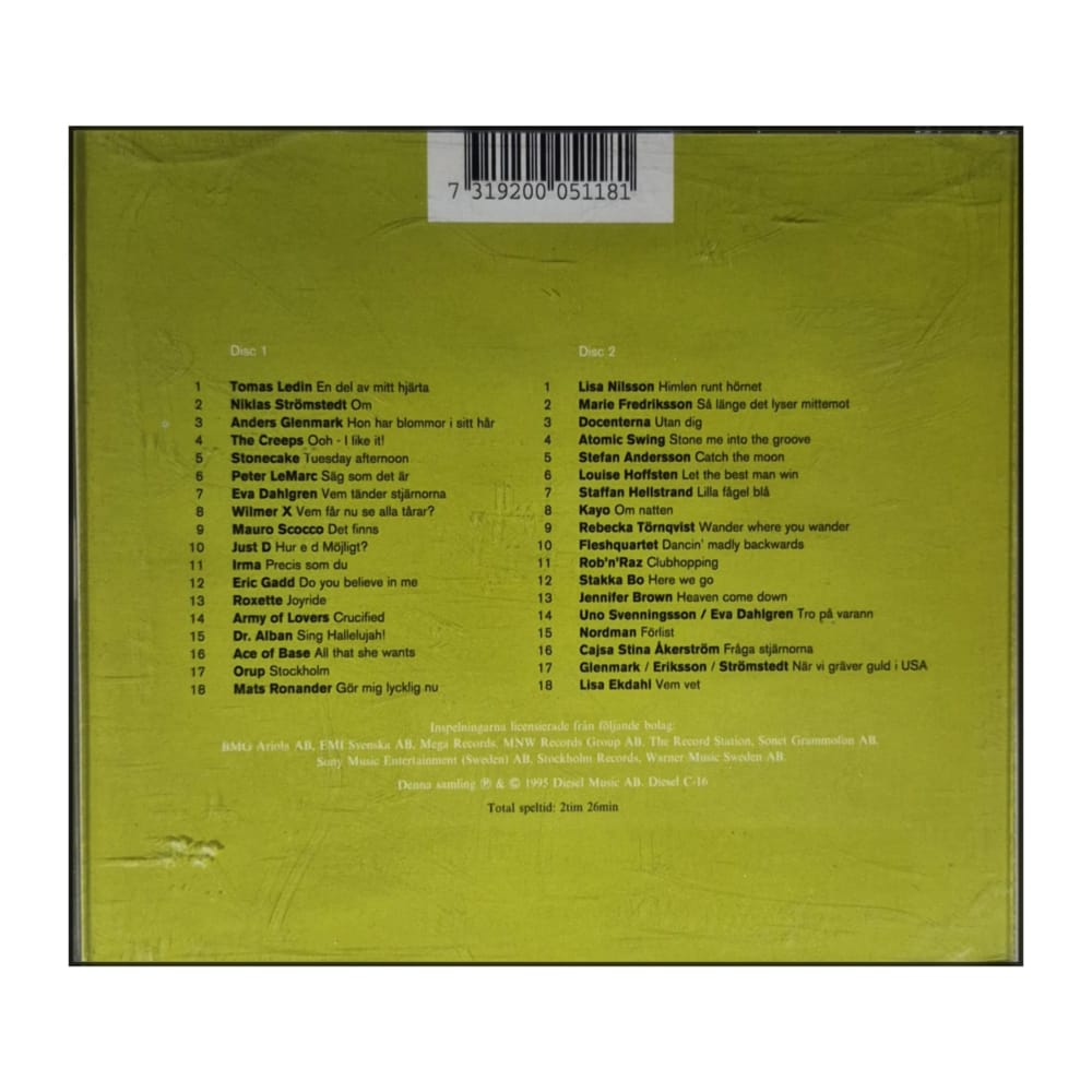 Svenska Klassiker: 36 Svenska Klassiker 1990-1994