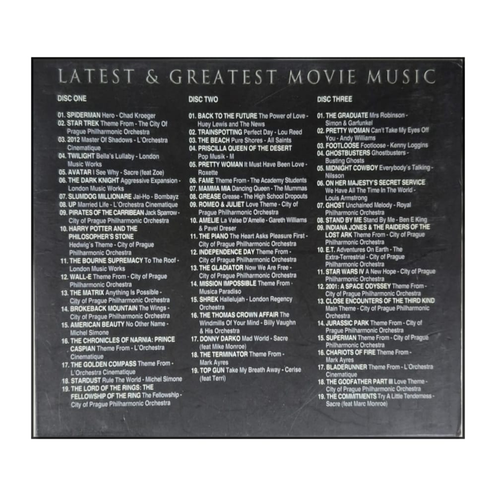 Latest And Greatest Movie Music