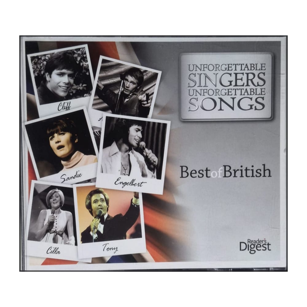 Unforgettable Singers Unforgettable Songs: Best Of British