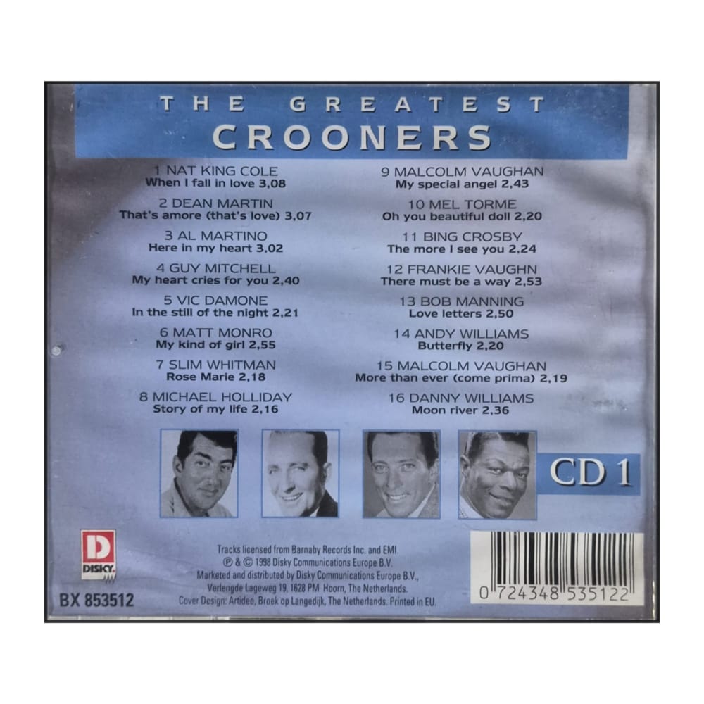 Crooners: The Greatest Crooners Disc-1