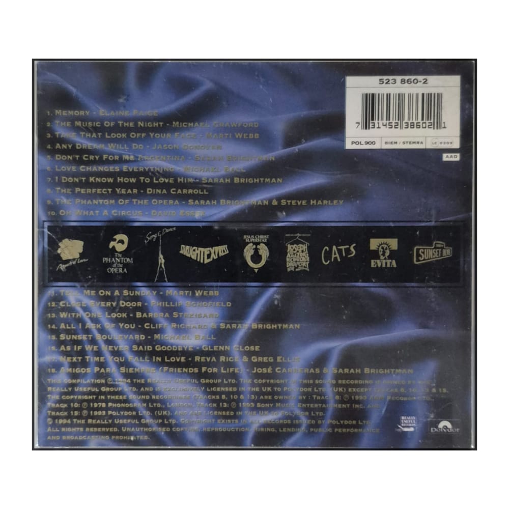 Andrew Lloyd Webber: The Very Best Of