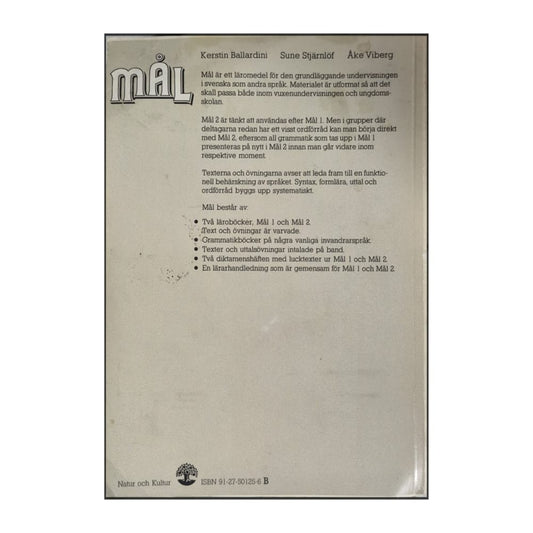 Mål 2 Lärobok