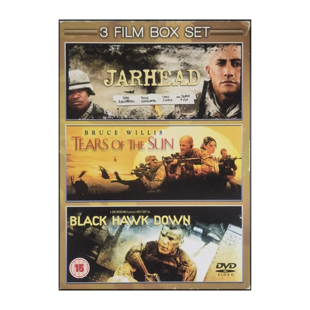 Jarhead + Tears Of The Sun + Black Hawk Down