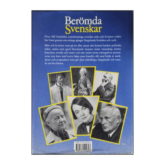 Gardar Sahlberg: Berömda Svenskar Från Tolv Sekler