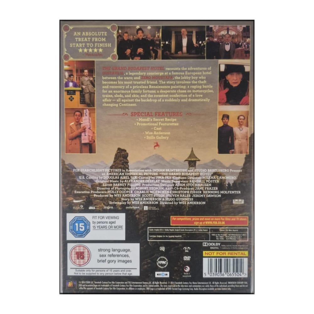 The Grand Budapest Hotel