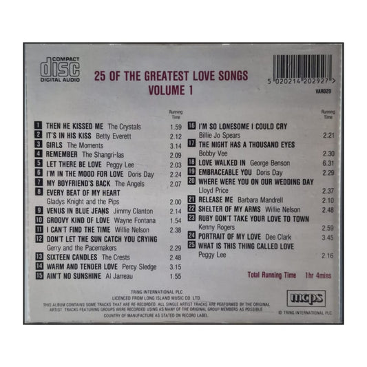 26 Of The Greatest Love Songs V1