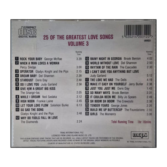 27 Of The Greatest Love Songs V3