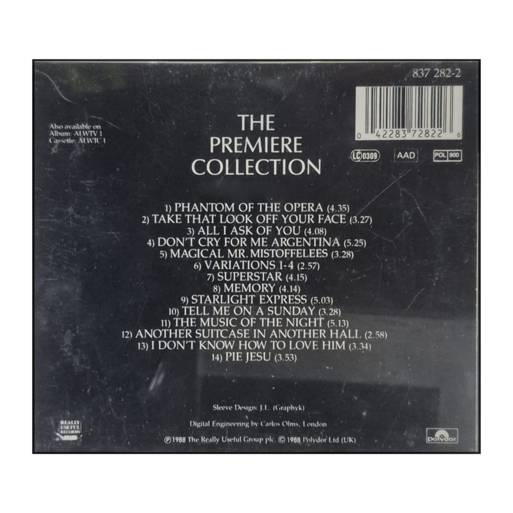 Andrew Lloyd Webber: The Premiere Collection