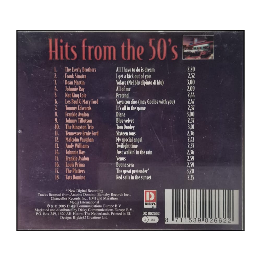 Hits From The 1950S
