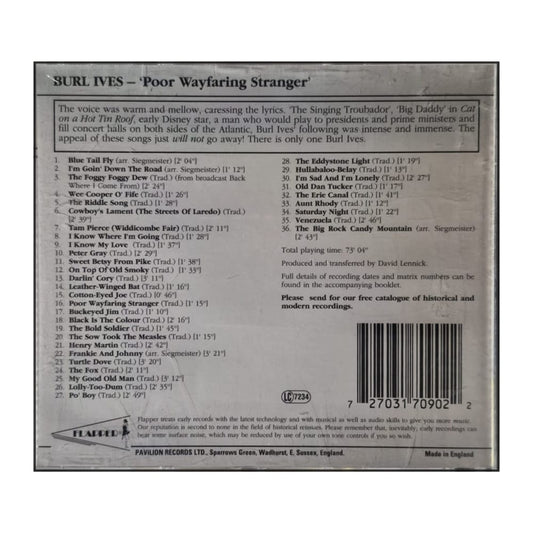 Burl Ives: Poor Wayfaring Stranger