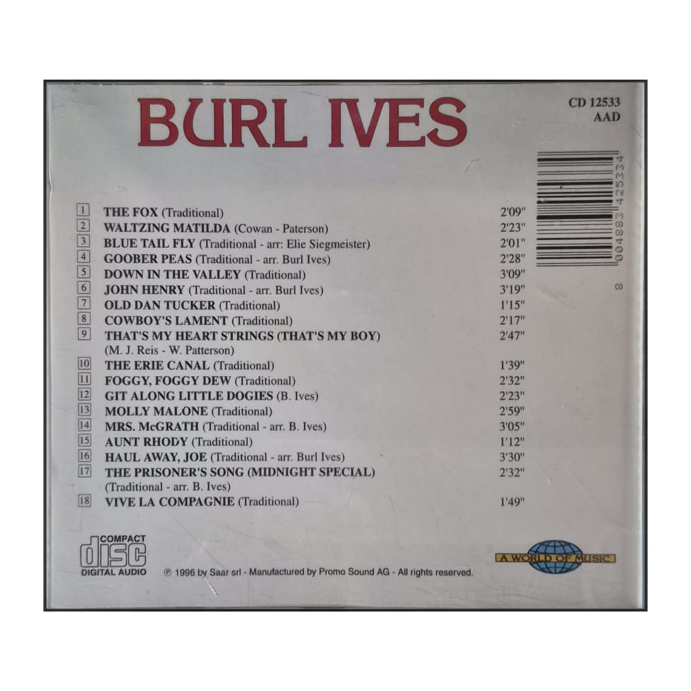 Burl Ives: The Fox