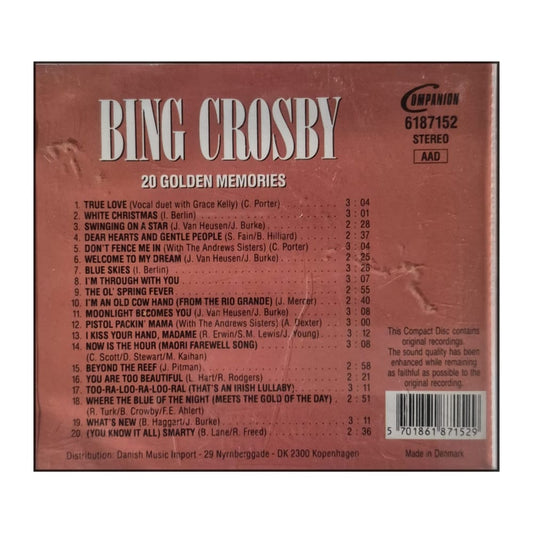 Bing Crosby: 20 Golden Memories