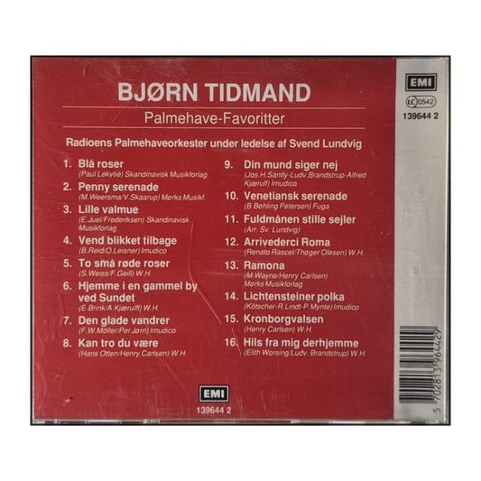 Bjørn Tidmand: Palmehave-Favoritter
