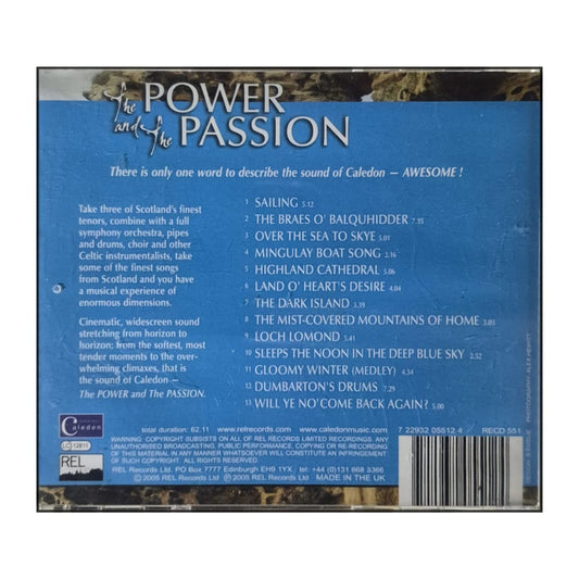 Scotland'S Tenors Caledon: The Power And The Passion