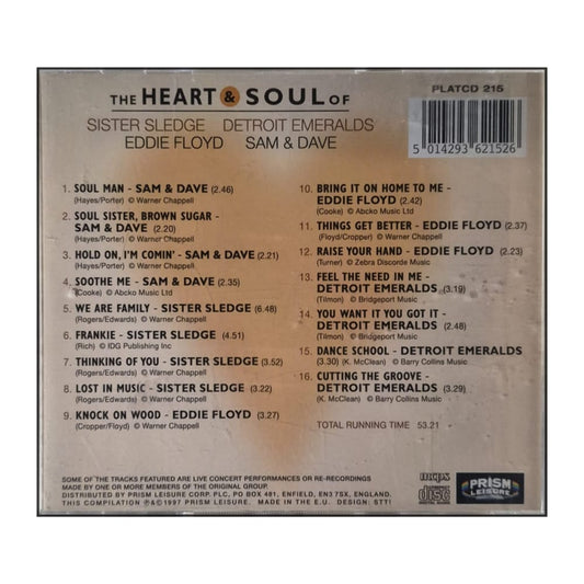 The Heart & Soul Of Sister Sledge & Eddie Floyd & Detroit Emeralds & Sam & Dave