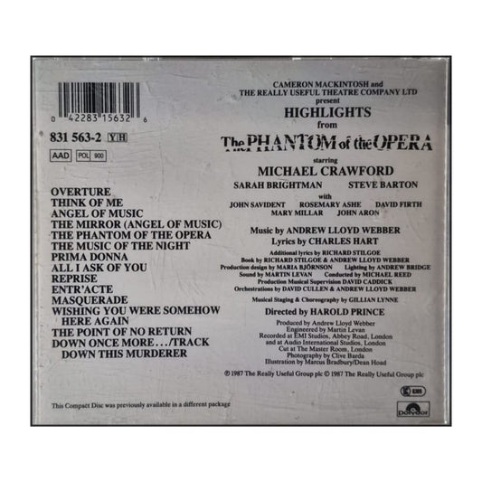 The Phantom Of The Opera: Highlights