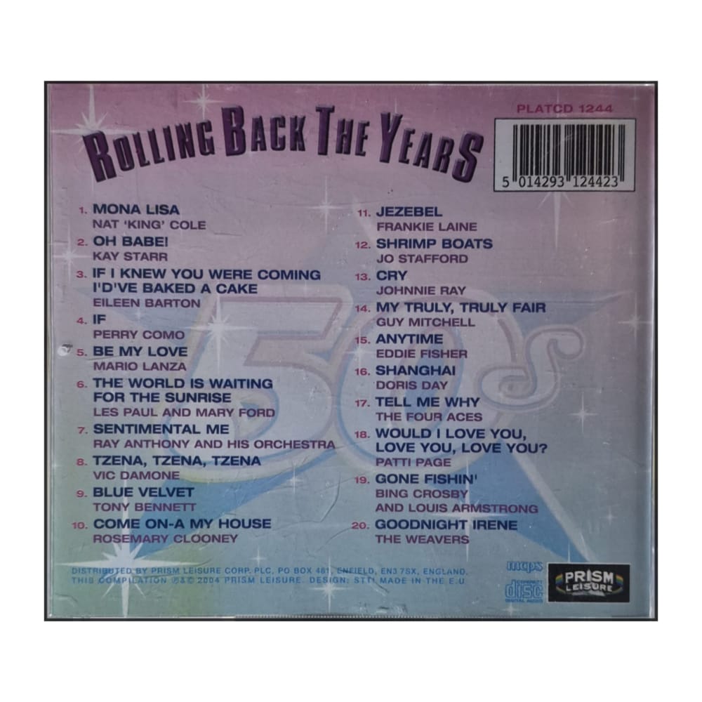 Rolling Back The Years 1950-1951