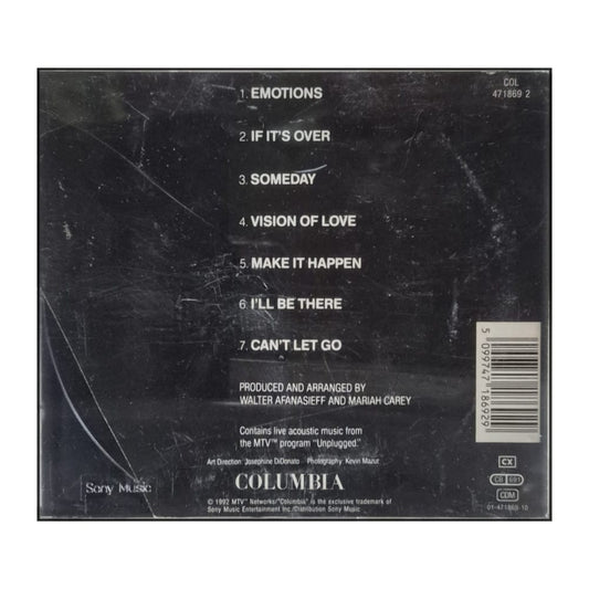 Mariah Carey: Mtv Unplugged Ep