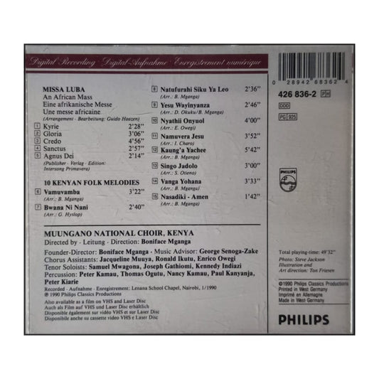 Muungano National Choir & Kenya & Boniface Mganga: Missa Luba